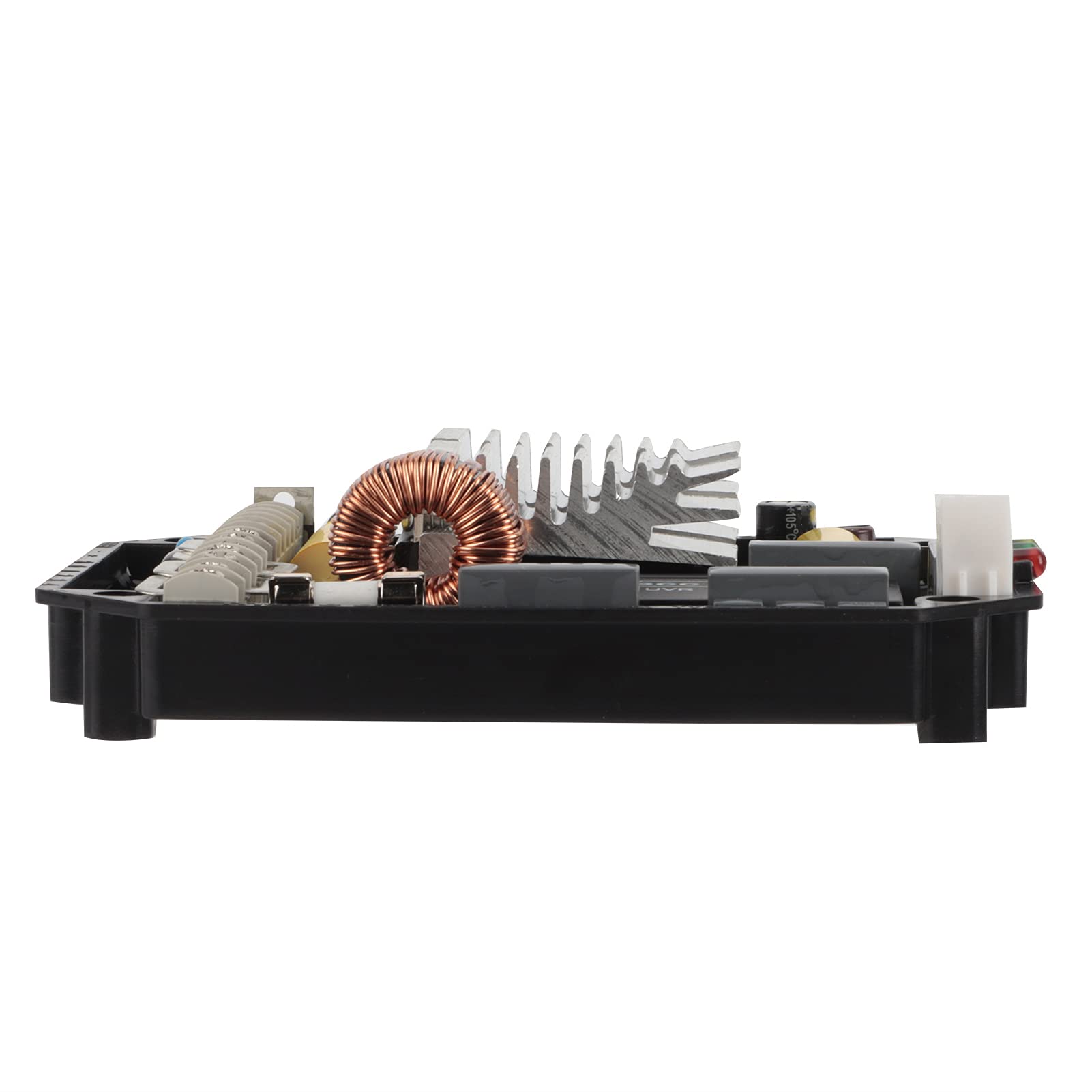 Regolatore di tensione, protezione multipla UVR6 50/60Hz AVR Regolatore di tensione automatico di buona stabilità per generatori brushless