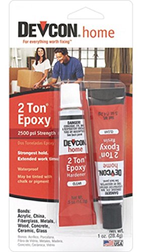 DEVCON S-35 ALL PURPOSE HIGH STRENGTH 2 TON EPOXY 1 OZ WATERPROOF 30 MINUTE WORK