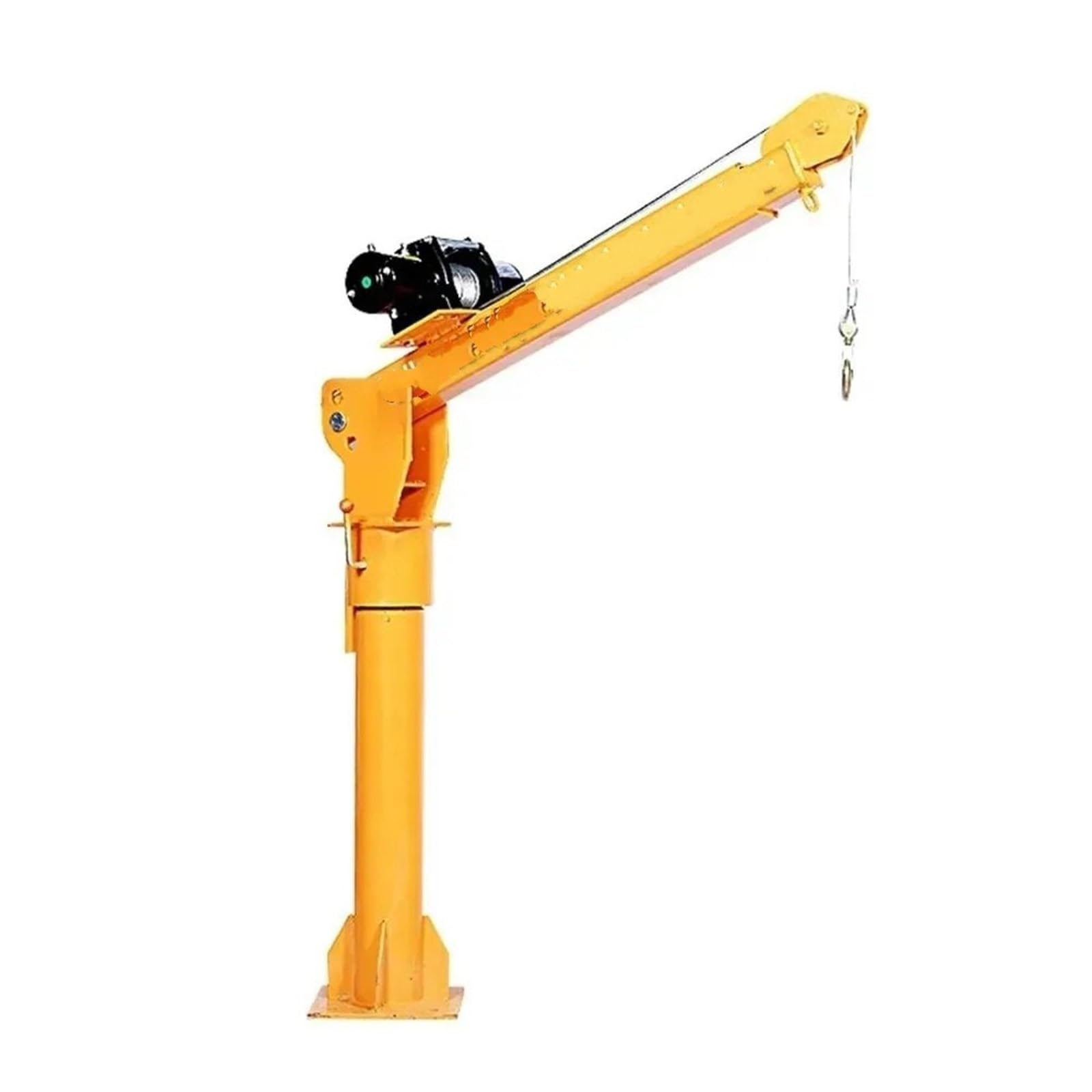 Wciągarka na kable elektryczne Mały dźwig montowany na ciężarówce ze sterowaniem układem hydraulicznym 500 kg 8 metrów Wciągnik elektryczny(B)