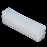 Vista 6 de 20 PCS 5.5 Inch Rectangle Silicone Bookmark Mold DIY Bookmark Resin Mold Bookmarks Silicone Molds Making Molds Epoxy Resin Mould Kit for DIY Casting