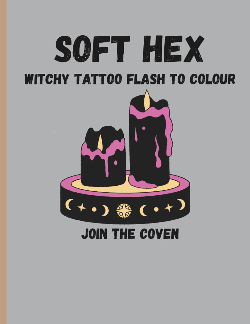 Soft Hex: Witchy Tattoo Flash to Colour