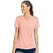 Champion Women's Striped Vapor V-Neck Tee