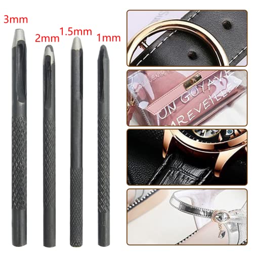 Plantional P2203-LWT01 Leather Working Tools For Beginners: Professional Leather Craft Kit With Waxed Thread Groover Awl Stitching Punch For Leathercraft Adults Gifts 02 thumb #5