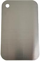 Vista 9 de Stainless Steel Cutting Board Kitchen Stainless Steel Heavy Duty Cutting Board for Kitchen Cutting Board Multi-Functional Household Cutting