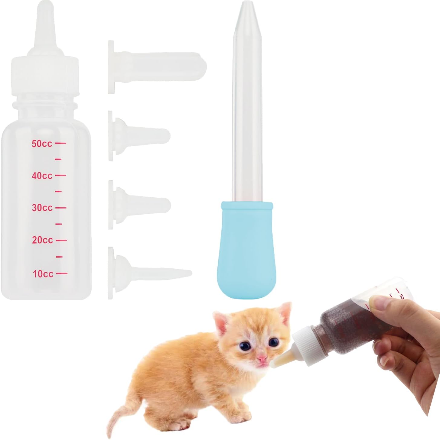 Tube Feeding Kit For Puppies Pet Feeding Tube With Funnel End, Non