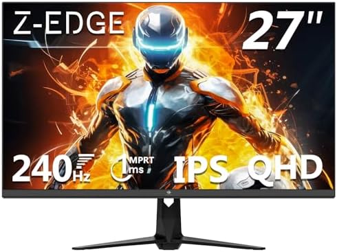 Z-Edge Z-Edge 27 Inch 1440p 240Hz Gaming Monitor