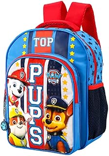 Templar Paw Patrol Kids Childrens Premium Backpack School Rucksack Travel Bag with side mesh pockets and front zipped pocket, Multicolor, 30cm (height), 25cm (width), 12cm (depth) (1029P-6195)