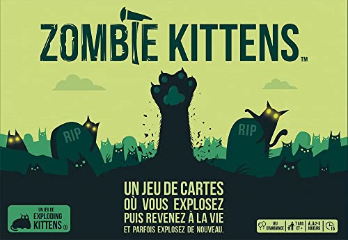 Exploding Kittens, Zombie Kittens, Atmosphere Game for Children from 7 Years - Image 3