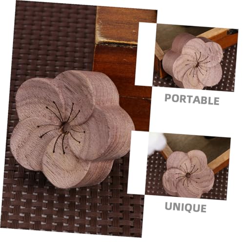 Set 2 difusores de aceite esencial de madera natural miniatura 3
