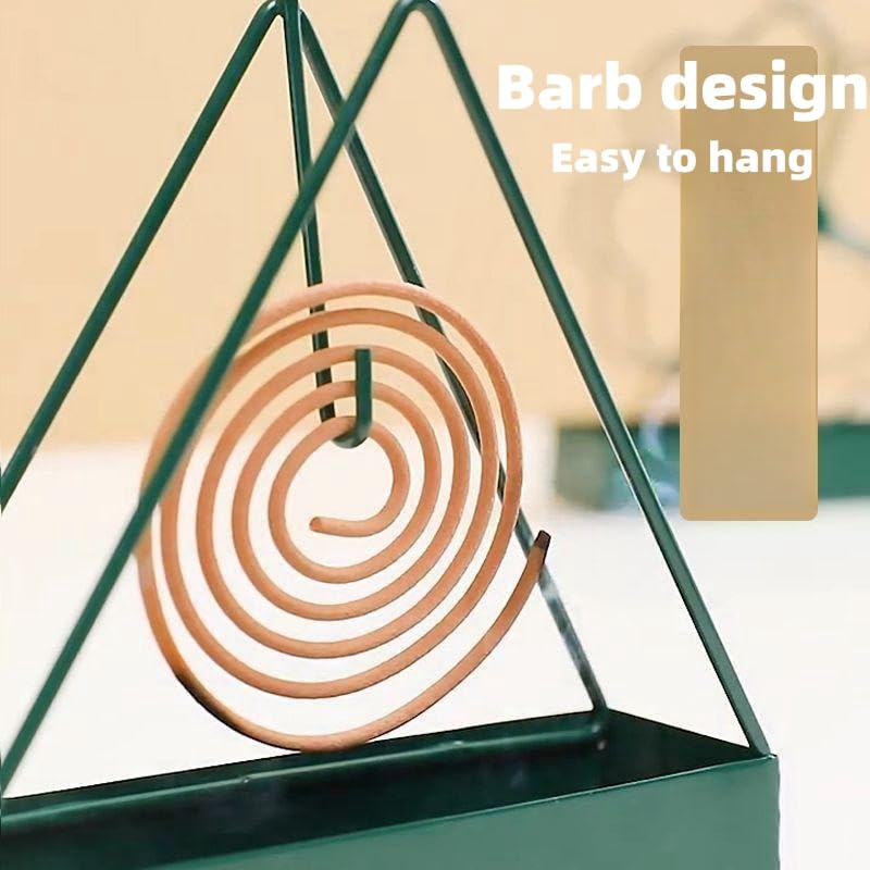 Spetsbst 4 supporti per bobine di zanzara in acciaio inox con 4 spazzole, porta bobine di zanzara con coperchio, contenitore a spirale per la casa, il