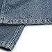 Kids Stars Embroidered Wide Leg Jeans Stretchy Loose Streetwear Elastic Waist Boys Girls Casual Denim Pants for 3-15 Years