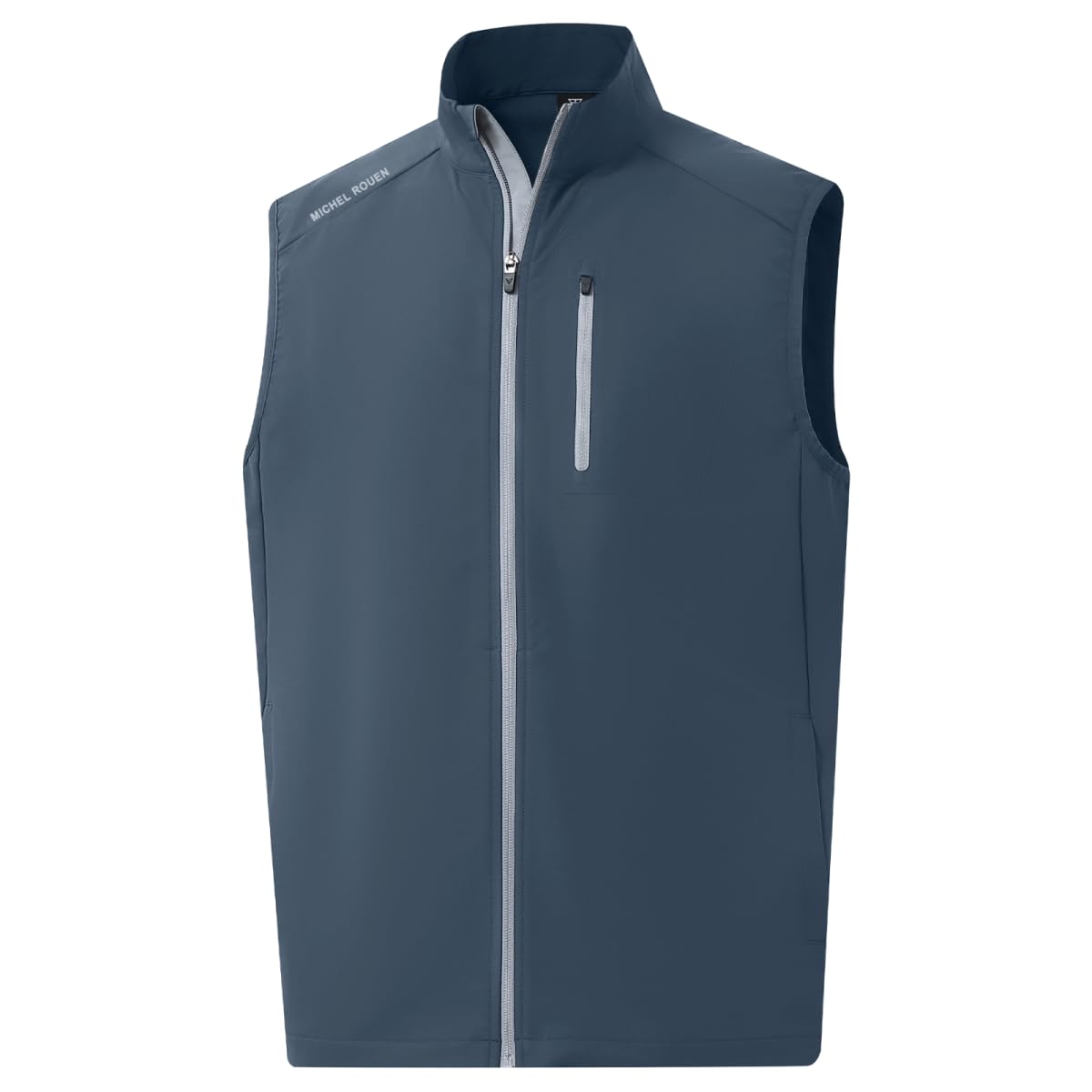 Rouen Mens Vests Outerwear Performance Lightweight Sleeveless Jacket Windproof Softshell Vests Sports Golf Vest for Men