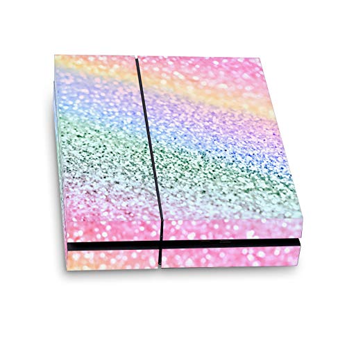 Vinyle Autocollant PS4 Licorne Arc-en-Ciel - Skin de Protection Console Sony PlayStation 4