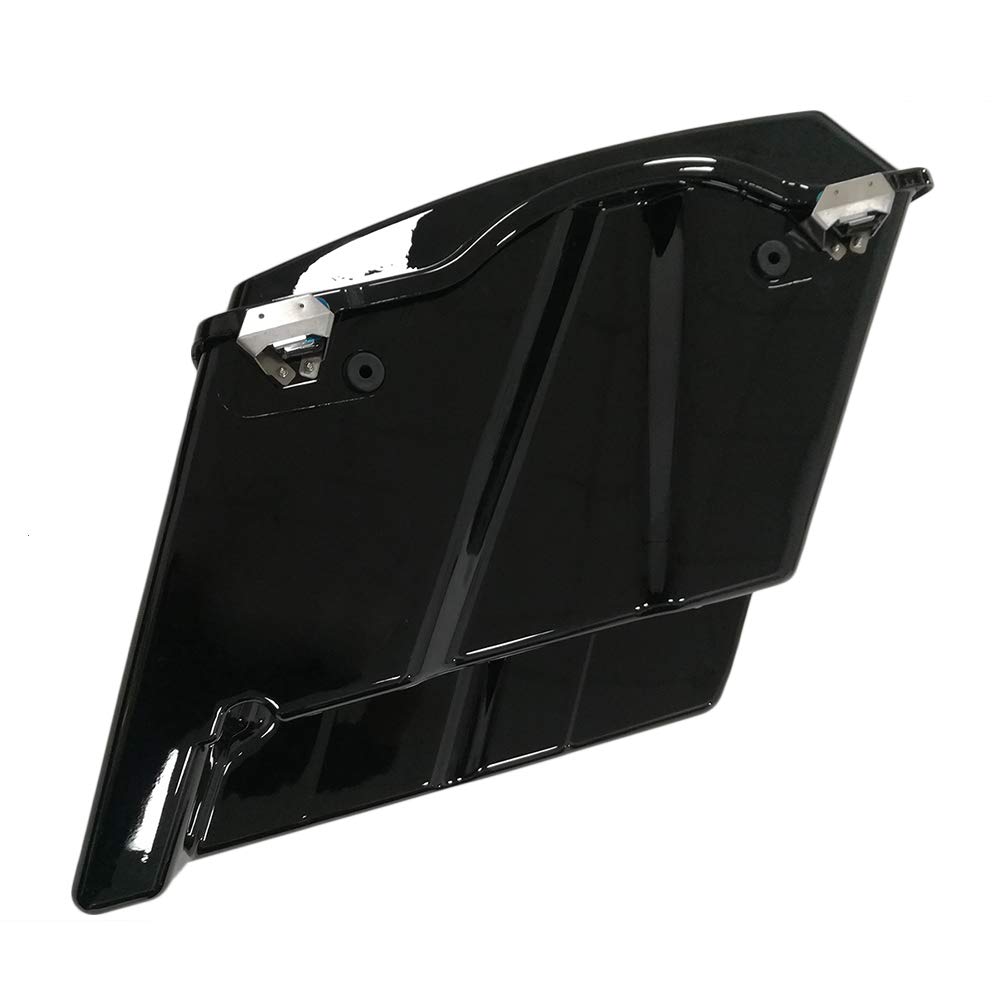 Amazon | ZXMOTO ビビッドブラック 4インチ 2-into-1 左側 カット