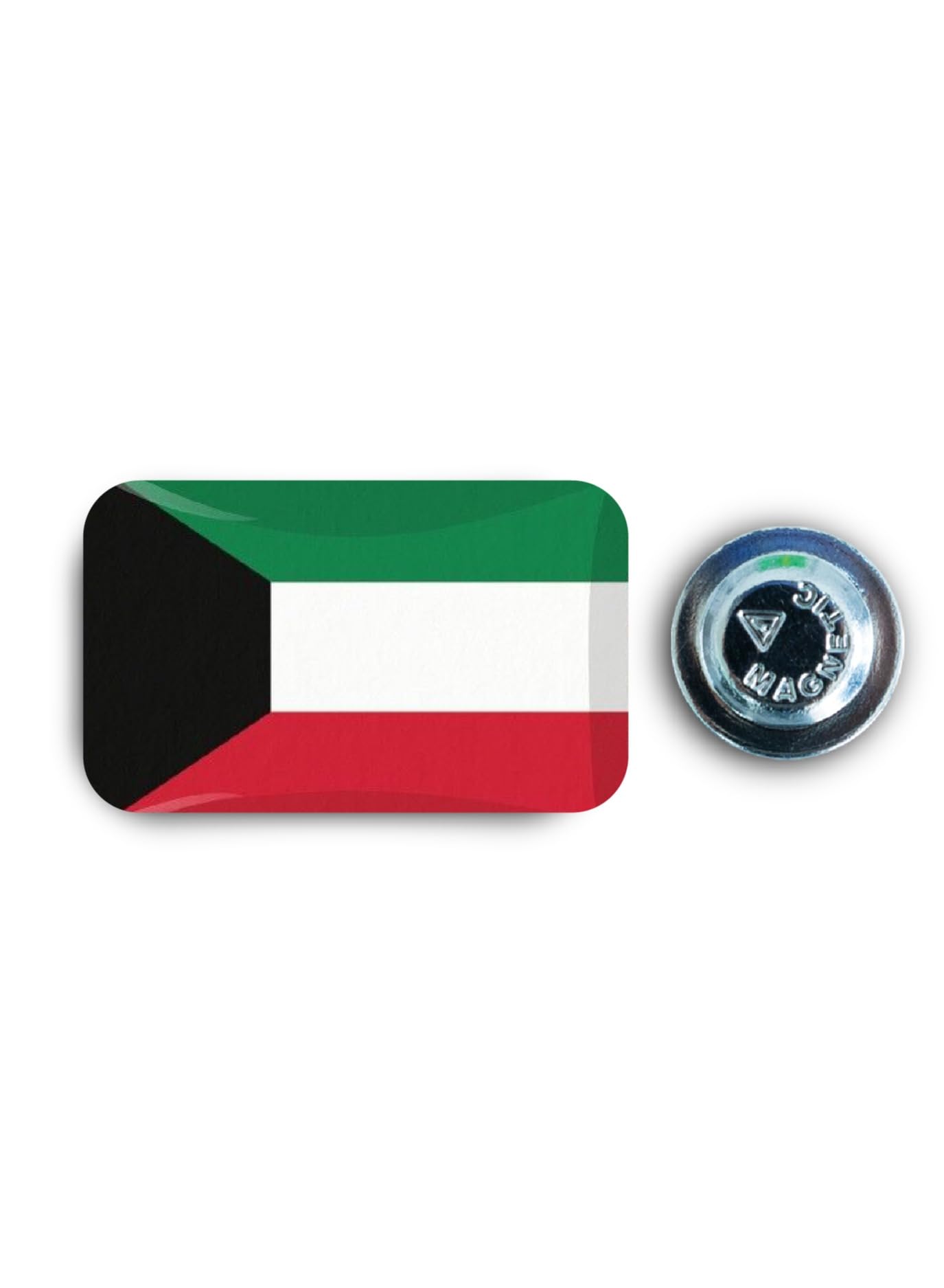 Kuwait Flag Magnetic Badge