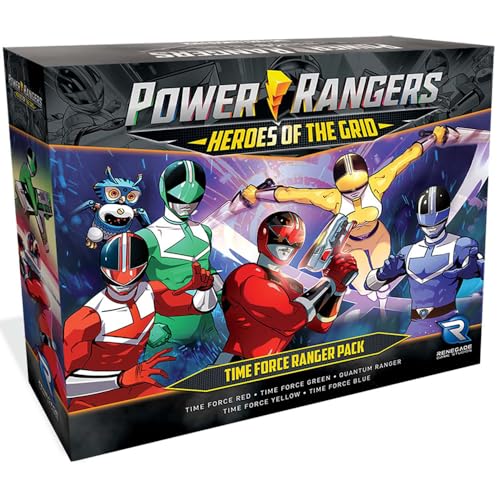 Time Force Ranger Pack: Power Rangers Heroes of The Grid