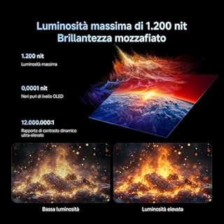 XIAOMI TV S Mini LED 75 pollici (190 cm), QLED Mini LED Televisore, 4K UHD, Smart TV con Google TV, HDR10+, Tuner DVB-C/S/S2/T/T2, 60Hz con 120Hz Game Boost Mode, MEMC, Dolby Audio, Airplay 2