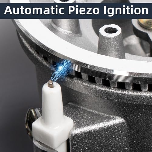 SHINESTAR Dual Fuel Stove with Butane & Propane Compatibility, Portable Camping Stove for Outdoor Cooking, Propane Adapter Hose and Carrying Case Included, 7800 BTUs Output - Image 7