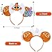 YUNISS Mouse Ear Headbands, Sparkle Mouse Ears for Women Girls Adult Kids, Cartoon Sequin Headband Park Ears Trips Cosplay Costumes Accessories (Nemo)