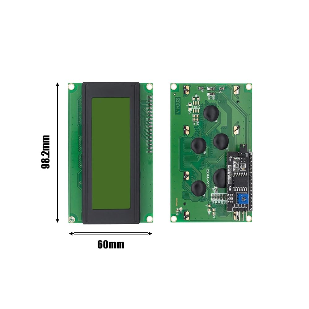 I2c Display 4Pcs LCD2004 Module Display Electronics Monitor LCD2004 ...