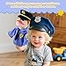Role Play Hand Puppets Hand Plush Chef Doctor Fireman Pirate Detective Athlete Nurse Worker Hand Puppet Toys Puppets for Kids Storytelling Imaginative Pretend Play Teaching Preschool(Police)
