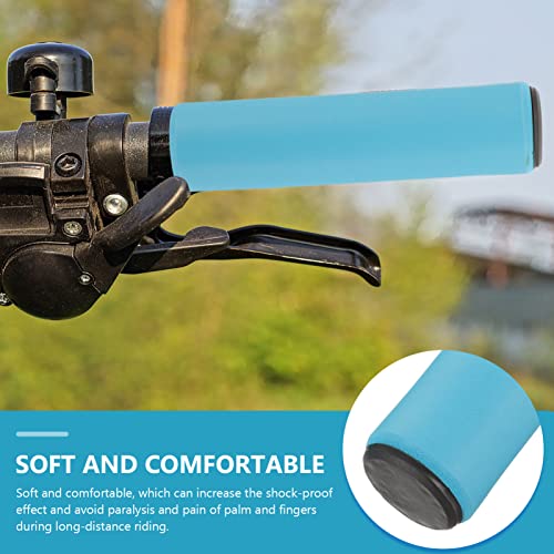 Sosoport 2 Pares De Alças De Bicicleta Apertos De Guidão De Bicicleta Antiderrapantes Acessórios De