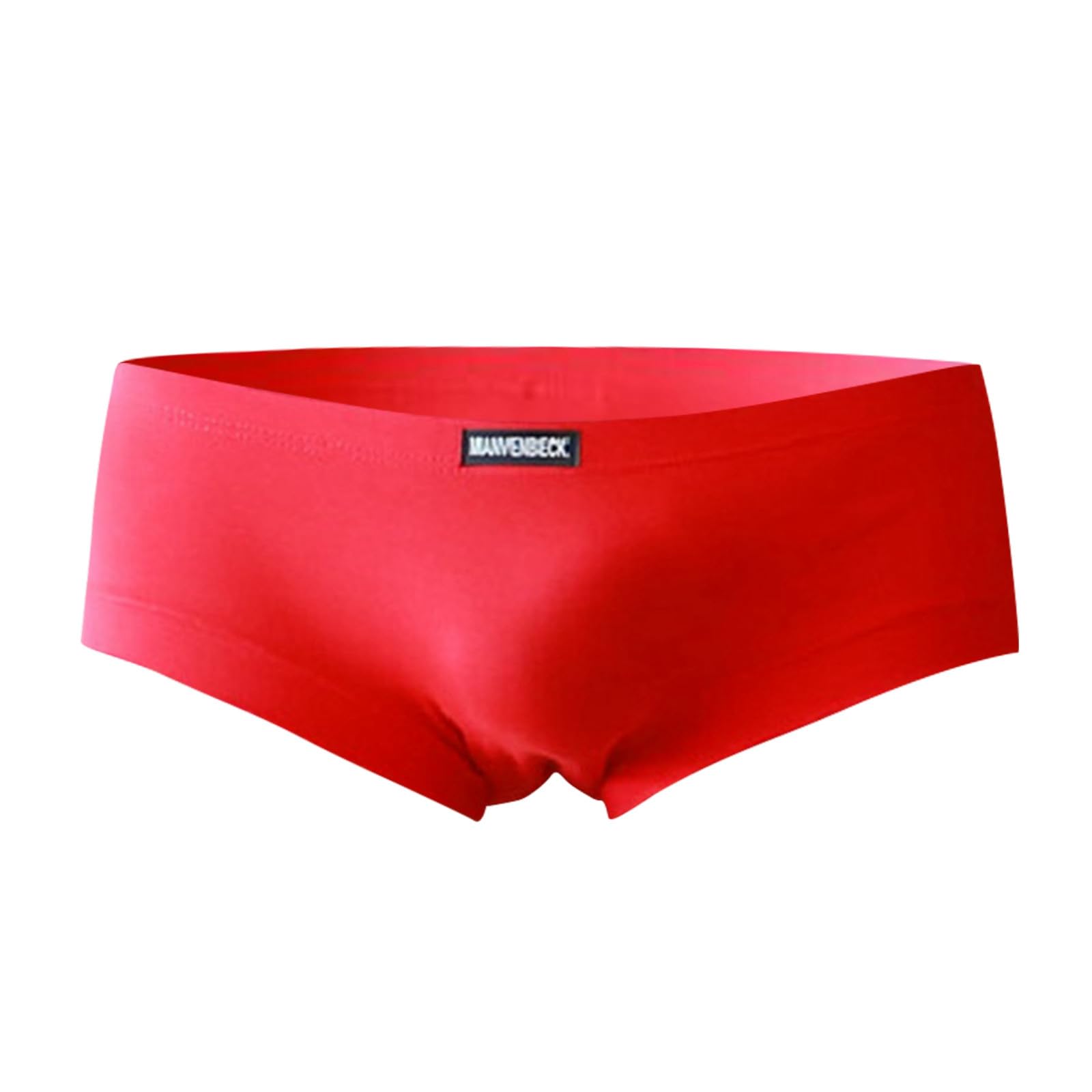 Generic Mens Cotton Low Rise Boxer Briefs Soft Stretch Fabric Performance Boxerss Fashionable Casual Comfort Underwear