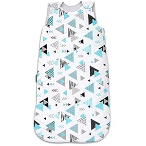 Bellochi Babyslaapzak 0 -12 Maanden Schlummersack 100% Katoen – OEKO-TEX – 4 Seizoenen Baby Slaapzak – Tog 2,5 met Verstelbare Lengte 60-75 cm – Tresor