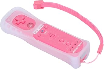 Wireless Remote Control, Wii Long Remote Control for WiiU Distance Wireless Remote Control Pink