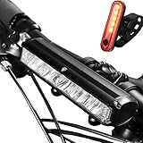 Fahrradlicht Set, 3250 Lumen Ahead Frontlicht & Fahrrad Rücklicht mit...