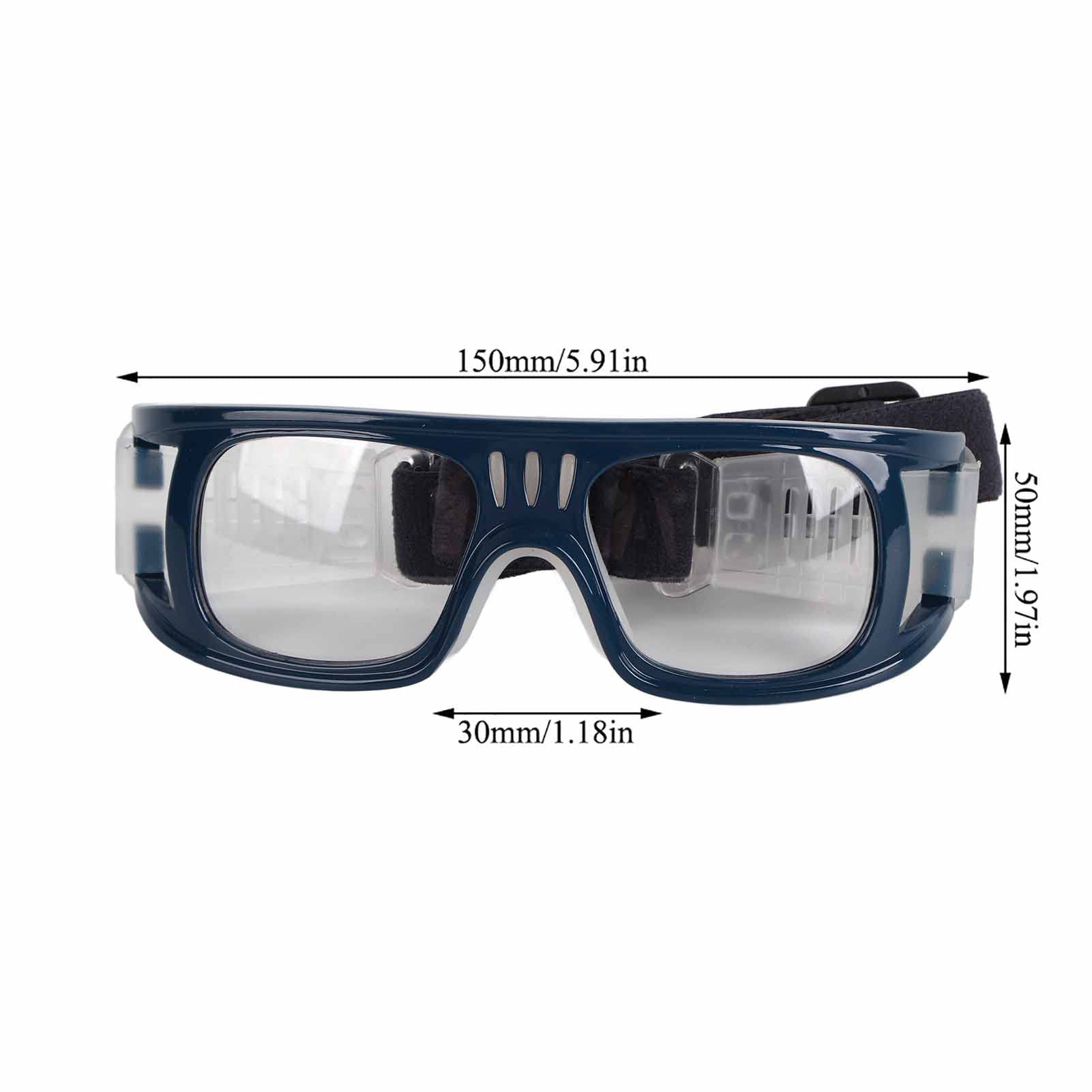 Lunettes sport polyvalentes basket-ball football volley entraînement monture foncée athlètes professionnels amateurs extérieur intérieur