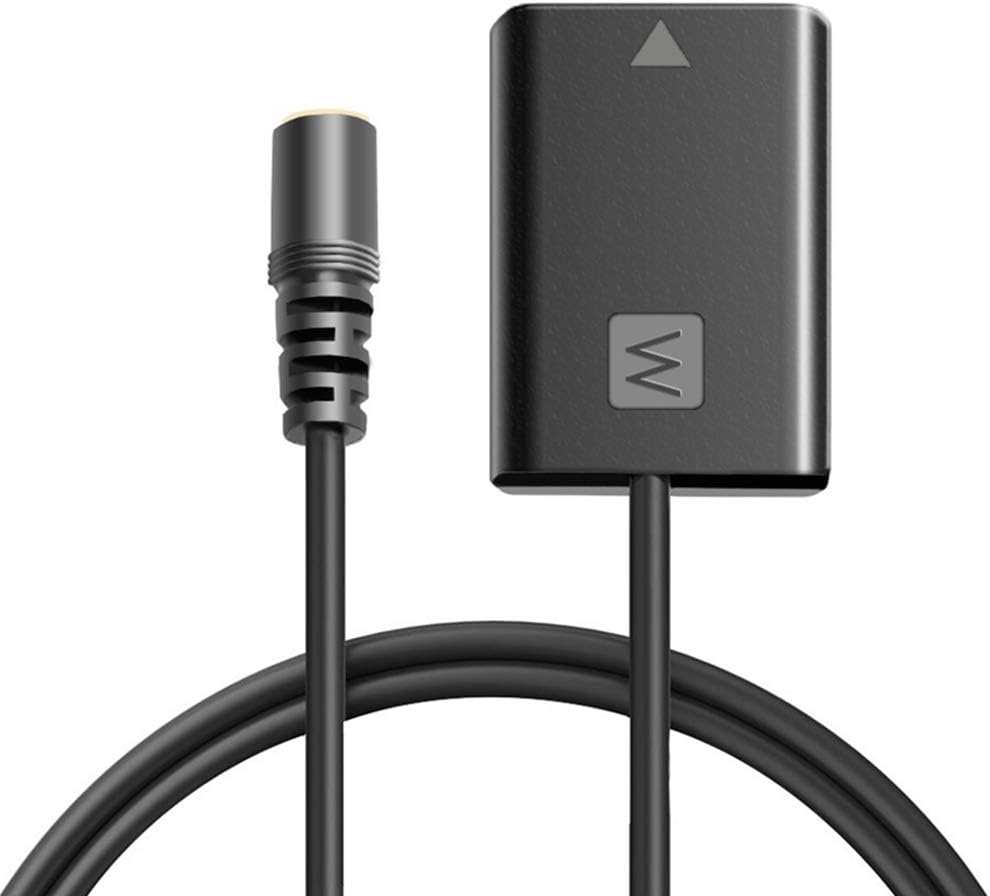 Selens External Portable DC Dummy Battery Pack for Sony Micro SLR NP-FW50 Full Decode Power