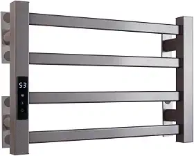 Toalheiro Elétrico 30x45 Térmico com Display Digital e Temporizador 110V (Cinza Escuro)