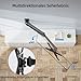 HOME VISION Full Motion TV Wandhalterung, 360° Drehung，180° Schwenken， TV Halterung für 17-42 Zoll Flachbildschirm TV, Monitor Wandhalterung TV Halterung, Max VESA 200x200mm, bis zu 15kg