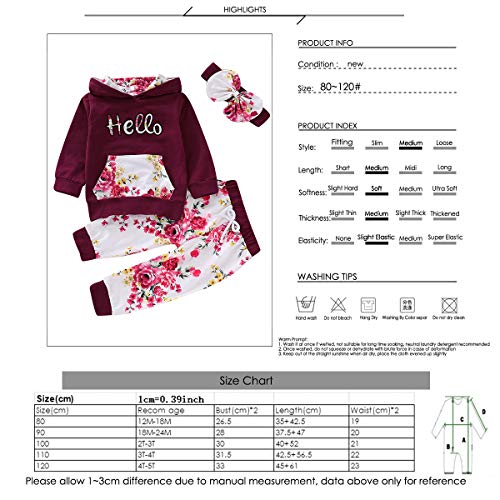 Tianhaik Bambino Bambina Abiti Floreali Set Ciao