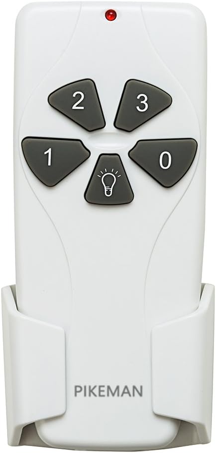 Ceiling Fan Remote Control replace Hampton Bay Harbor Breeze Hunter KUJCE9103 2AAZPFAN-53T FAN-11T FAN-53T Number button (Remote Only) -Pikeman