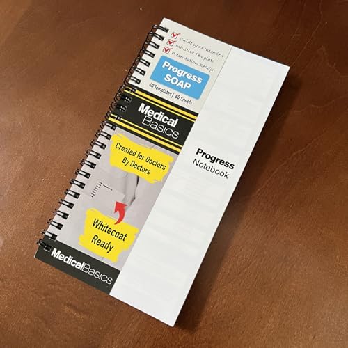 Cahier de progrès grande poche H&P Savon Note médical et carnet physique perforé
