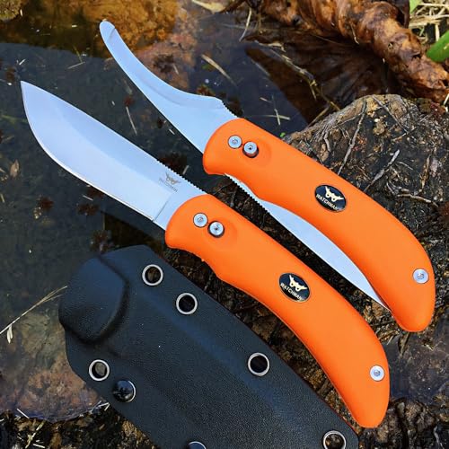 Watchman W22281019 Wf228 Double Blade Folding Hunting Knife Two Blades In One,Butcher Knife thumb #1