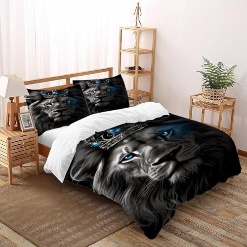 Housse de couette lit simple 135x200 microfibre zippée renard - 2