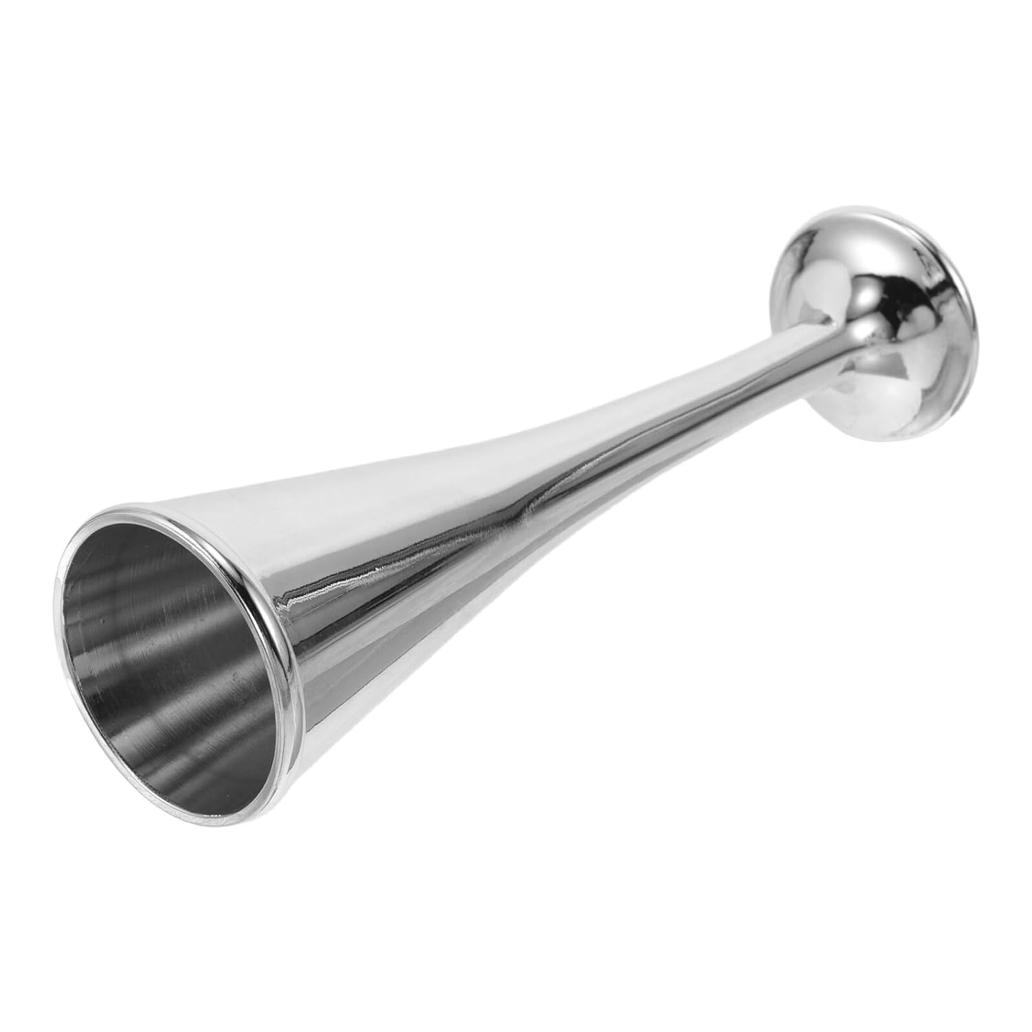 COLLBATH Aluminum Alloy Fetal Sound Amplifier Stethoscope Silver Prenatal Fetal Heart Listening Pipe for Pregnant Women Obstetric Use