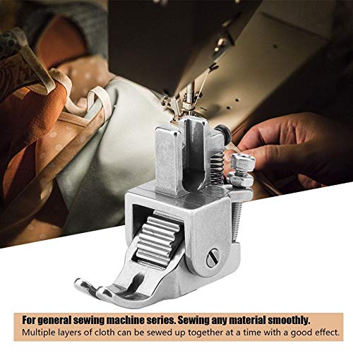Pie industrial ajustable para máquina de coser con rodillo miniatura 2