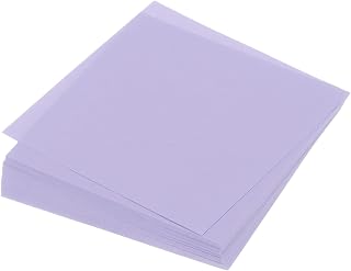 MECCANIXITY 100 Sheet Origami Paper Double Sided Light Purple 4x4 Inch Square Sheet for Art Craft Project, Beginners, Gifts Decor