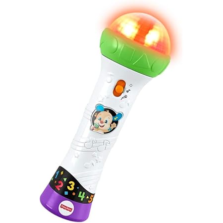 Fisher Price Le Micro De Puppy Jouet Bebe Deux Modes De Jeu Pour Apprendre En Musique Et Enregistrer Sa Voix 18 Mois Et Plus Fbp31 Amazon Fr Bebes Puericulture