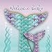Welcome Baby: Mermaid Baby Shower Guest Book with Wishes & Advice for Parents + BONUS Gift Log + Keepsake Pages | Under the Sea Mermaid Tail Baby Guestbook Aqua Seafoam Purple