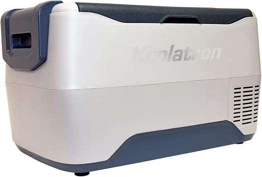 Koolatron Portable Cooler - Electric Smart Fridge/Freezer for Car, Camping, Travel, 12 V Hard Sided Refrigerator for Vehicle, Boat, Truck, Warming & Cooling, Cools Drinks,Food for Road Trip, 31 qt