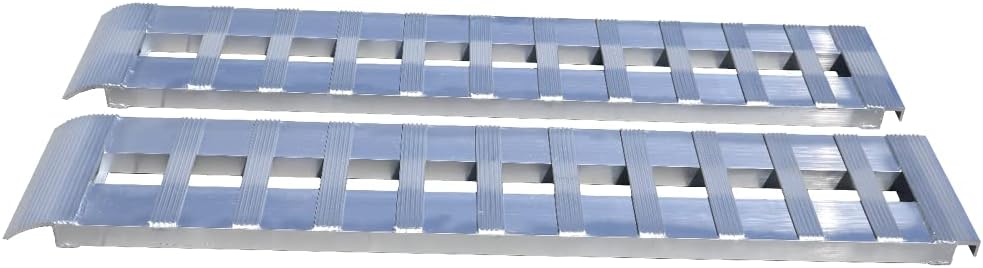 GEN-Y Heavy Duty Aluminum Ramps 8K Capacity (12' Pair) Silver