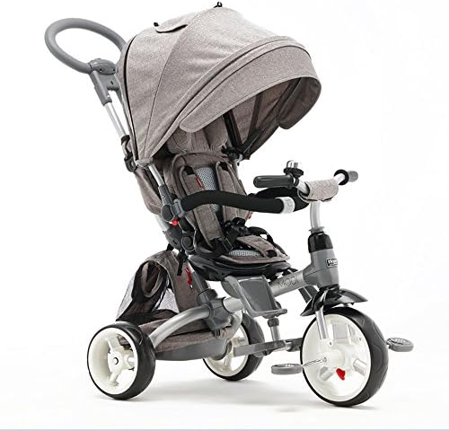 Qplay T502 6-in-1 Baby Stroller Tricycle with rotating seat
