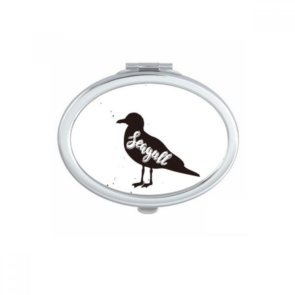 Miroir portable cadeau mignon motif animal ours polaire pour femme et fille