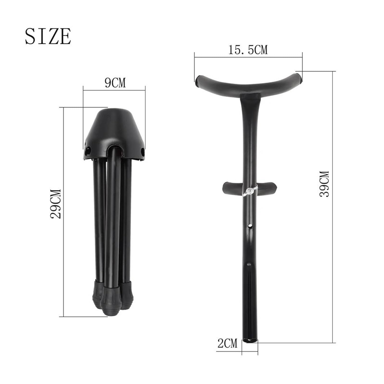 Accesorios para saxofón Soporte Plegable Portátil Para Saxofón Alto Tenor, Trípode Para Saxofón, Soporte De Metal Para Saxofón Alto Tenor, Accesorios Para Instrumentos De Viento De Madera