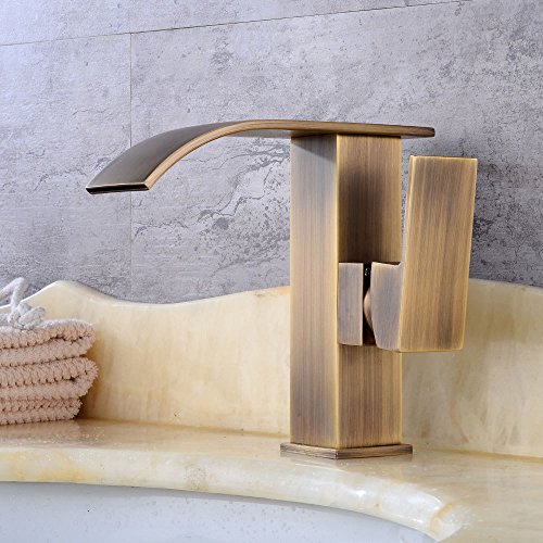 Robinet mitigeur de salle de bain cascade contre les éclaboussures - 7